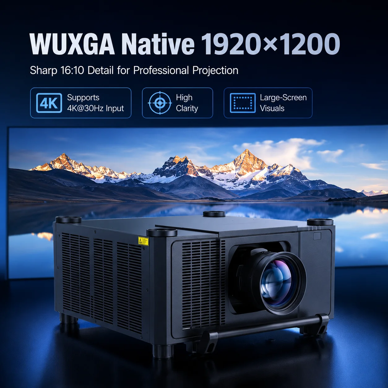 25000 ANSI Lumens 3LCD Laser Projector WUXGA Professional Large Venue Projector for Projection Mapping OEM ODM