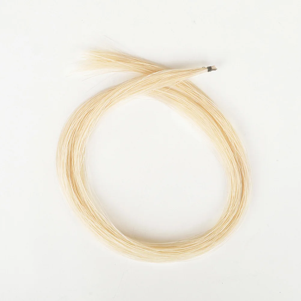 

Horsemao Bow Straight Traditional Bows Violin Hair Horsehair Accessories Horsetail Replacement