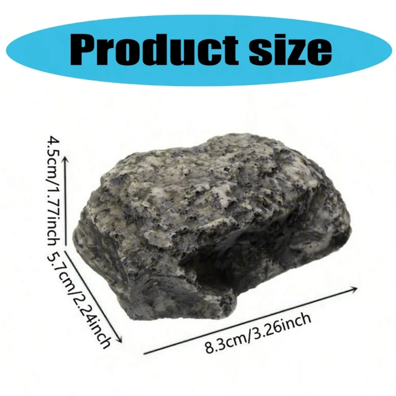 Key Rock Key Hider ตกแต่งที่เก็บกุญแจที่ใส่กุญแจหินสำหรับระเบียงสวน