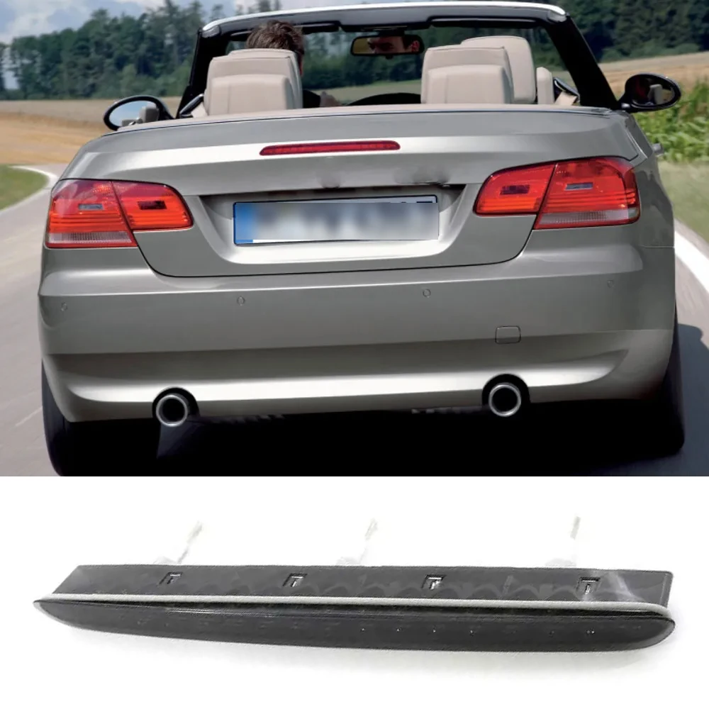 1PCS Red Third Brake Light For BMW 3 Series E93 Convertible 2007-2013 Rear High Mounted Tail Stop Lamp Accessory 63257162309