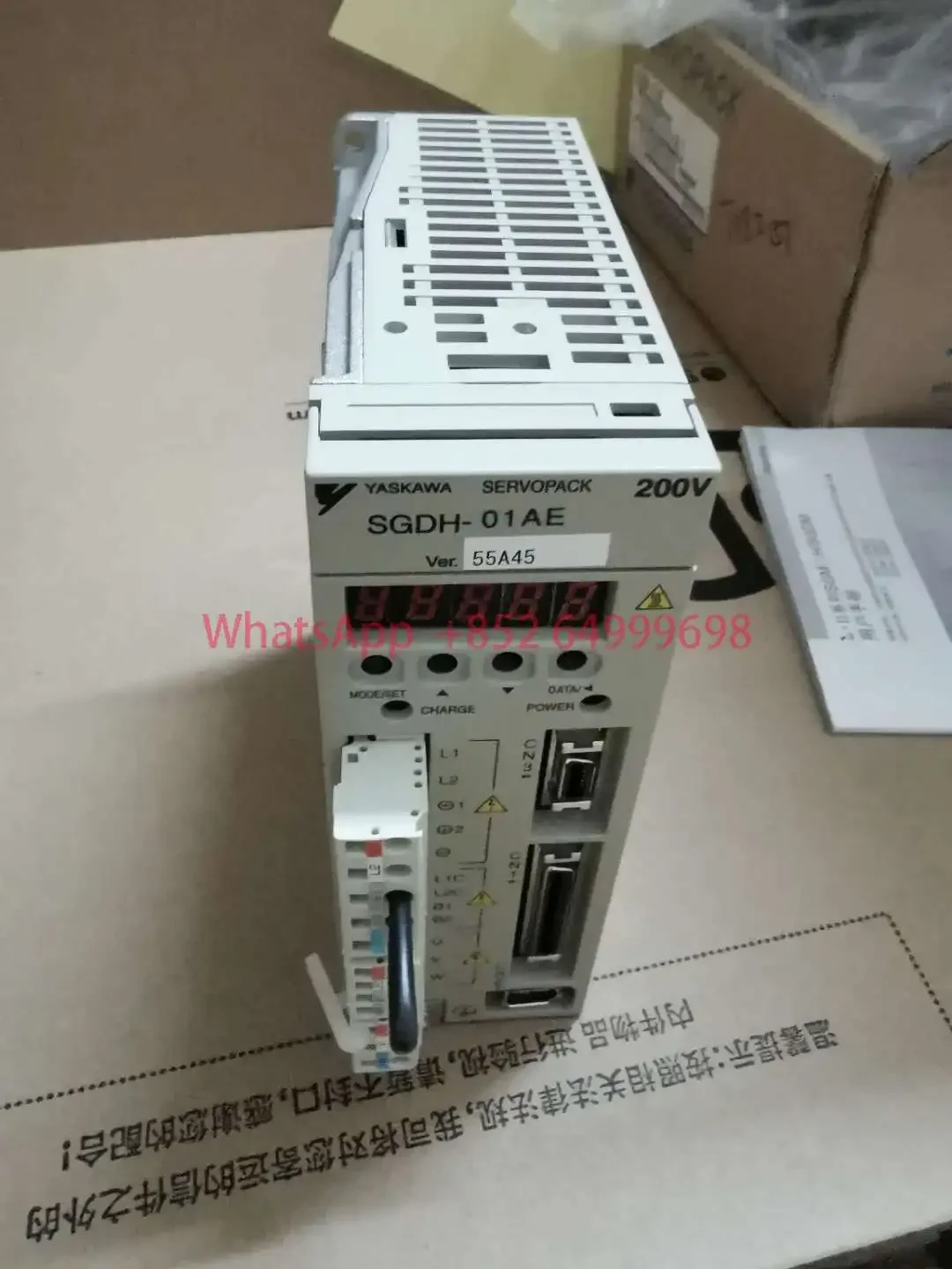 

Совершенно новый сервоусилитель SGDH-01AE для системного оборудования с ЧПУ