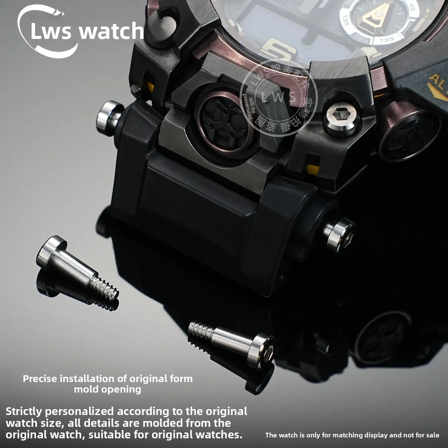 ل كاسيو GWG-B1000-1A/EC3A الحافة المسمار GSHOCK ساعة حالة الجيل الثالث gwg-b1000 الجانب الهاتفي قضيب ربط معدني ملحق هدية أداة