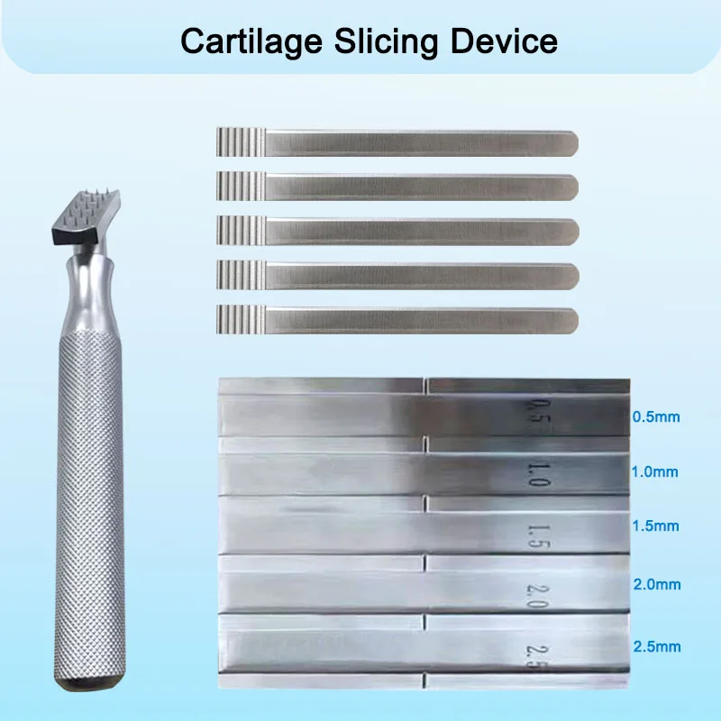 

Nasal Cartilage Slicing Device Rib Cartilage Slicer Nose Carving and Slicing Plate Nasal Rhinoplasty Instrument