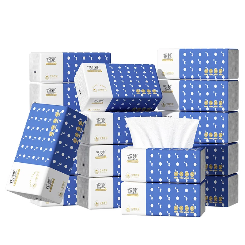 1-piece-12-packs-five-layer-thick-wooden-napkins-and-household-toilet-paper-kleenex-toilet-paper