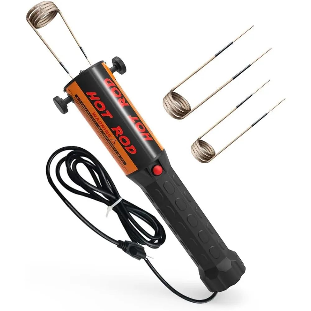 Magnetic Induction Heater Kit 1100W 110V Rusty Bolt Removal Tool with 3 Coils Nut Buster HVAC