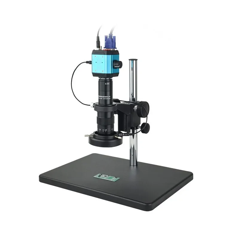 Microscopio elettronico industriale HD CCD ad alto ingrandimento riparazione telefono cellulare con display video digitale professionale