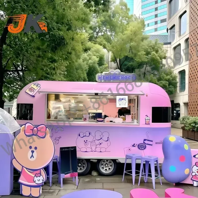 Best Design Used Stainless Steel Food Truck Fast Selling Street Food Trailer for Snack Food Strong Reliable Rust Resistant