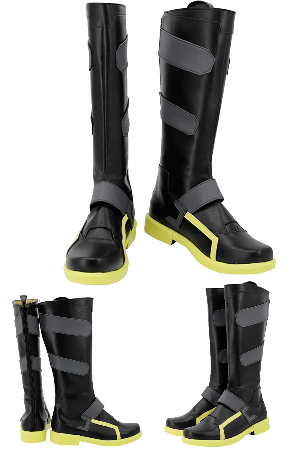 David Cosplay juego de rol zapatos Edge Anime Runner accesorios de disfraz botas largas hombres adultos fantasía vestido de fiesta Prop