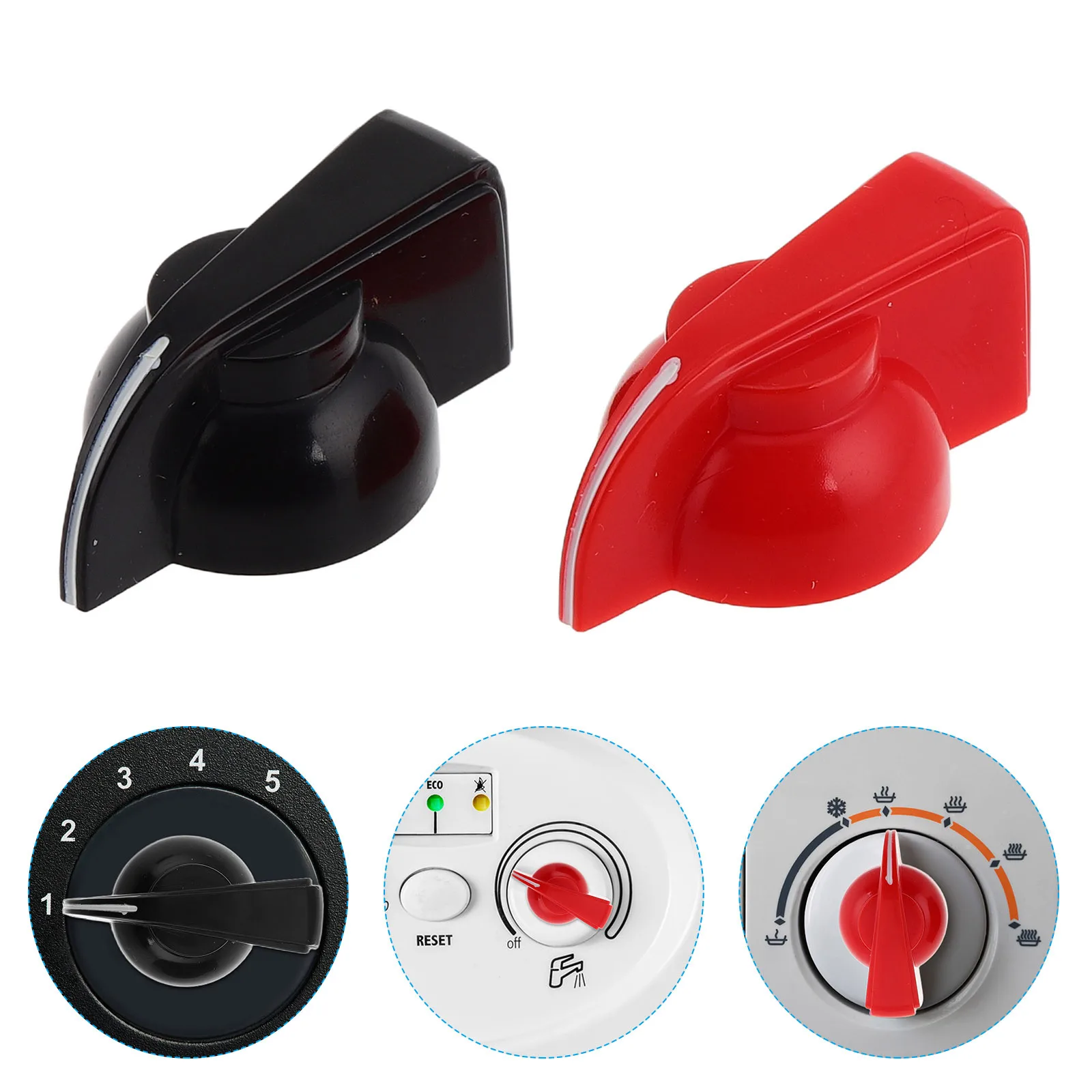 

8Pcs Potentiometer Knobs Large Guitar Volume Tone Replacement Knobs for Amplifiers Effect Pedals Universal Audio Control