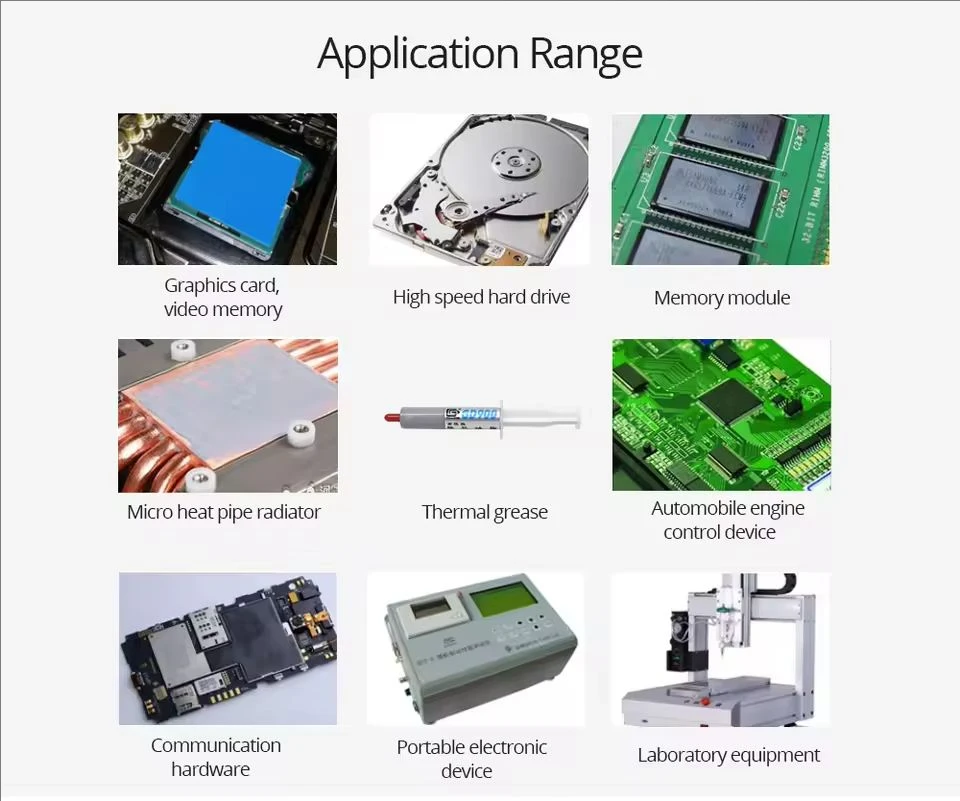 HY410/510/610 30g silicon thermal paste heat transfer lubricant CPU GPU chipset notebook computer refrigeration injector
