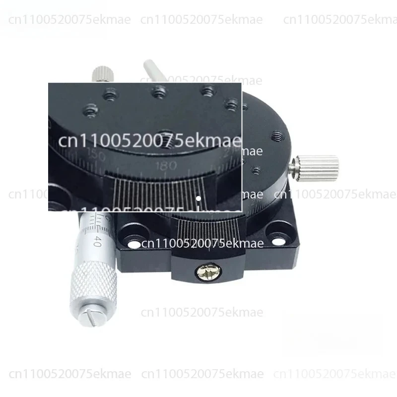 for PR60-L/PR40-L Manual Rotation Stage Manual Rotary Table  Indexing Plate  360 ° Turntable  Manual Indexing Plate