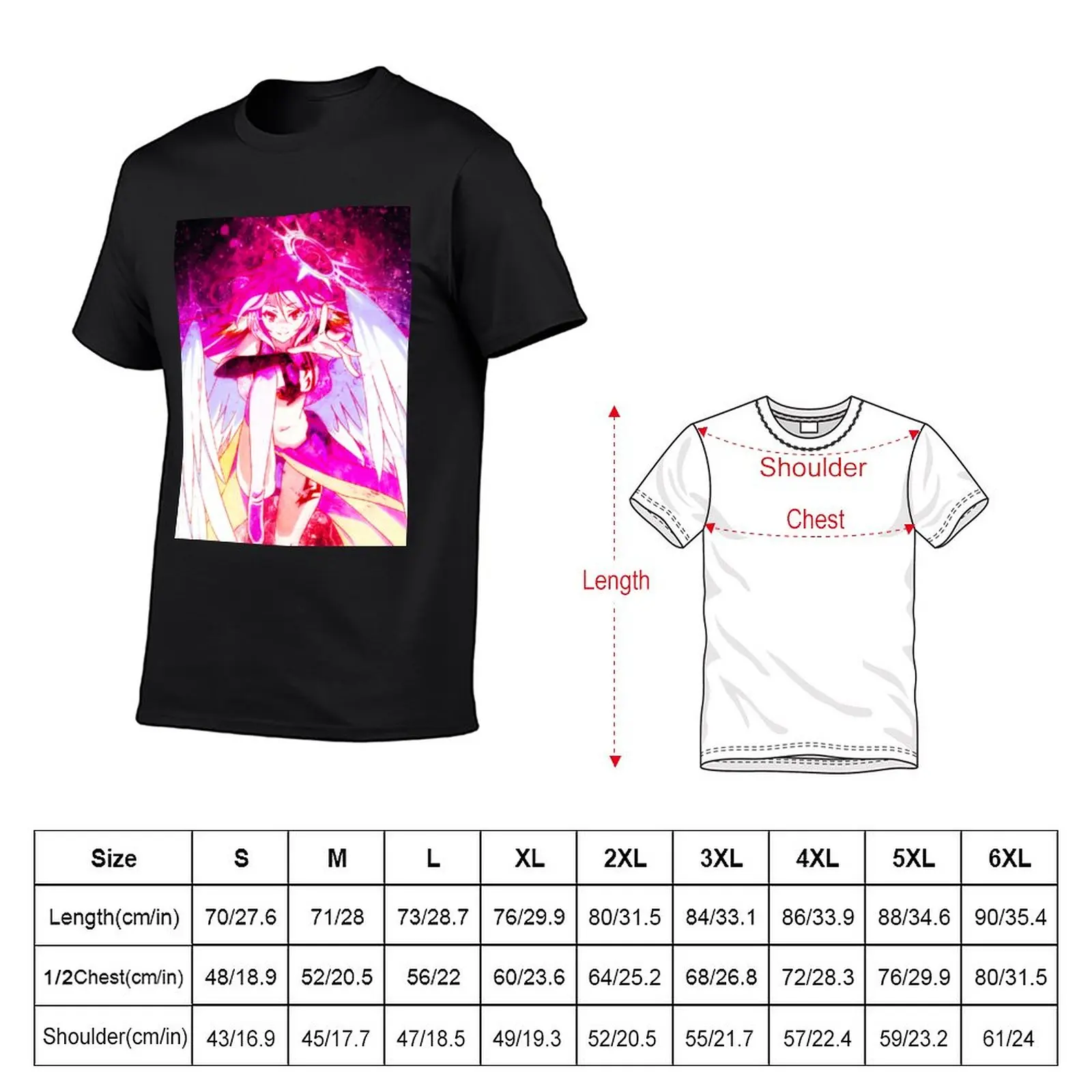 Jibril No Game No Life Hoz T-Shirt Aesthetic clothing new edition for a boy mens graphic t-shirts