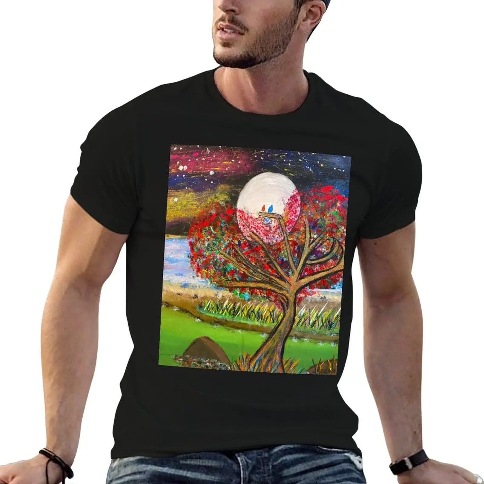 Cardinal Blu Amor T-Shirt man t shirts for men man tshirt t shirt personalised T-shirt