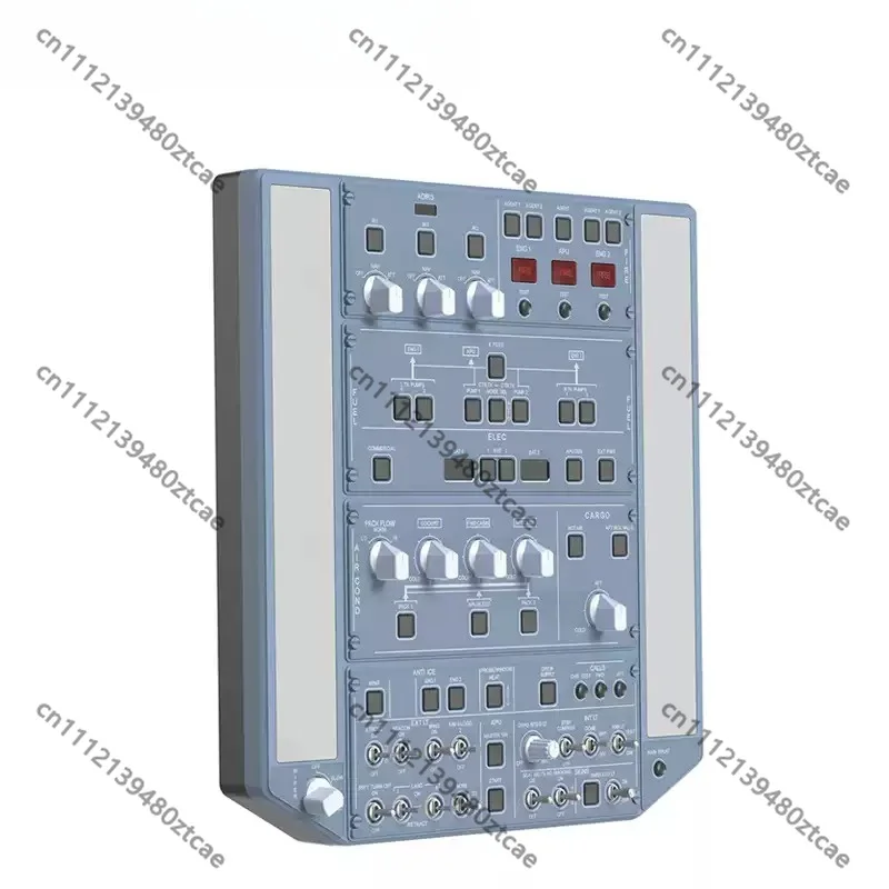 Desktop Flight Simulation Overhead Control Panel High‑simulation Cockpit Roof Operation Module PC Aviation Simulation Game