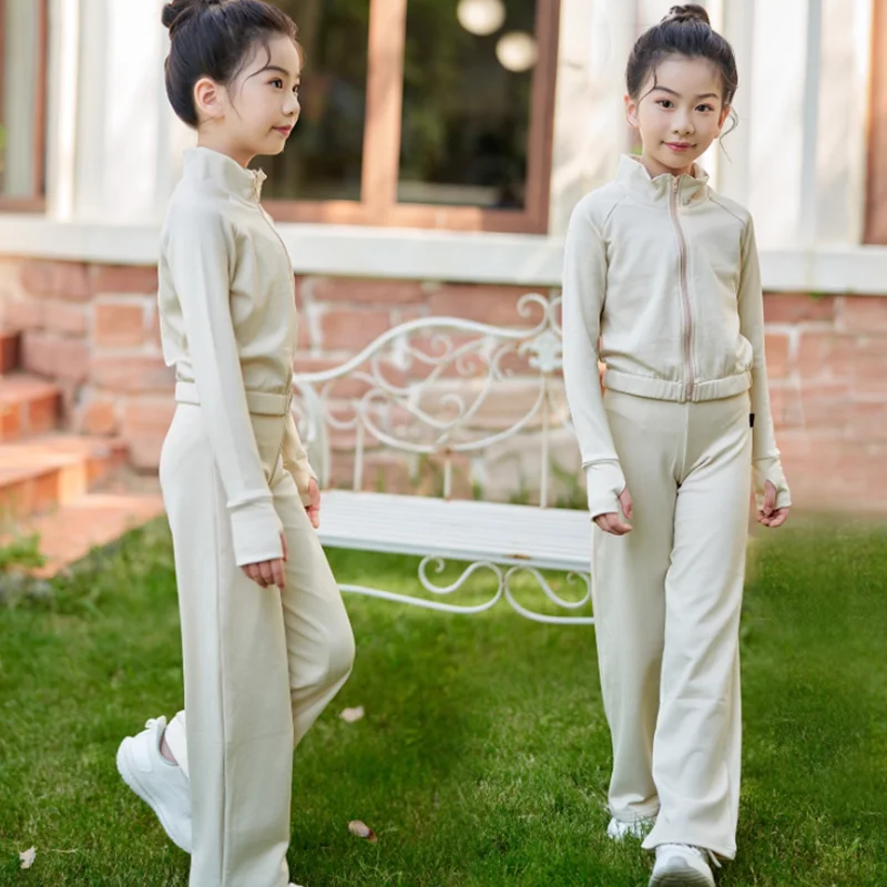 Profesjonalny strój baletowy dla dziewczynek, gimnastyczny trykot, spódniczka tutu, puszysta sukienka na występy sceniczne.