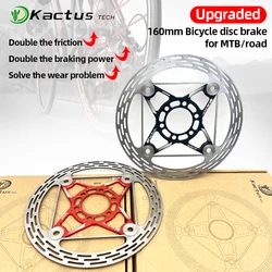 KACTUS Bicycle Brakes for Road Bike High Strength Mtb Hydraulic Brakes Discs 160mm 6 Bolts / Center Lock Anti-wear Bicycle Parts