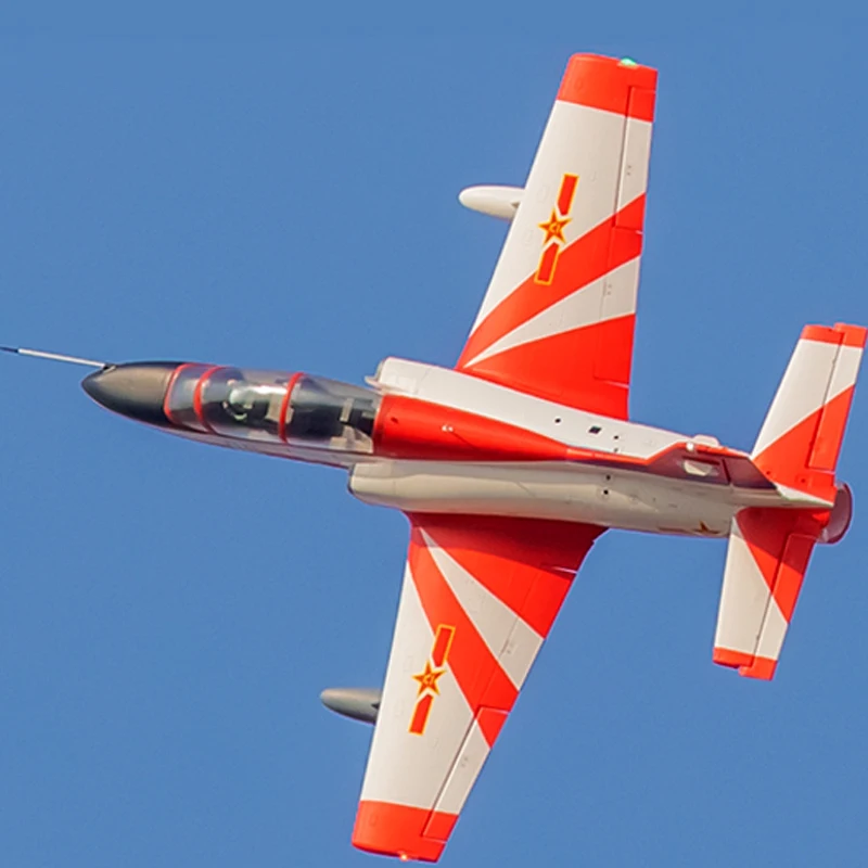 

Радиоуправляемый реактивный самолет FlyFans Red Falcon K-8 80 мм (версии PNP/KIT с сервоприводами)