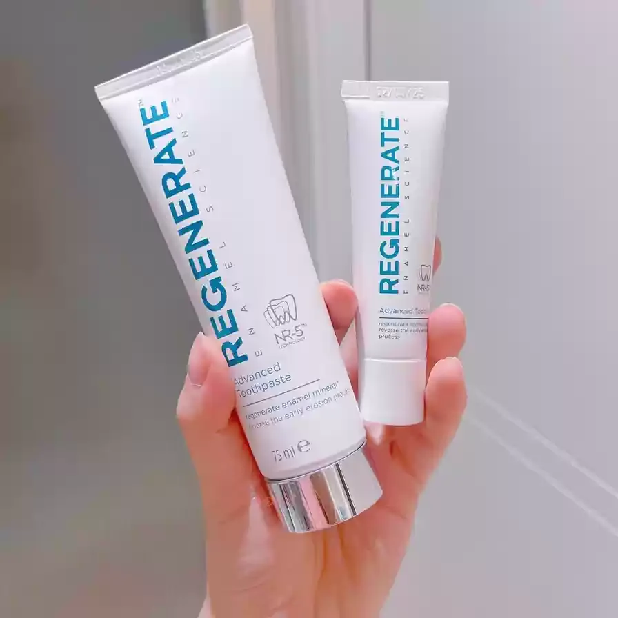 

75 мл профессиональная зубная паста для восстановления эмали во Франции, глубоко очищает и защищает зубы