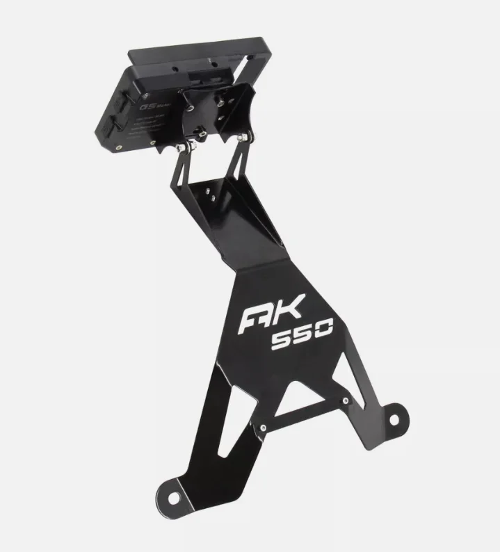 2024 NEW VERISON motocycle Front Mid Navigation Bracket GPS Mobile Phone Holder Navigation Holder For Kymco AK550 AK 550