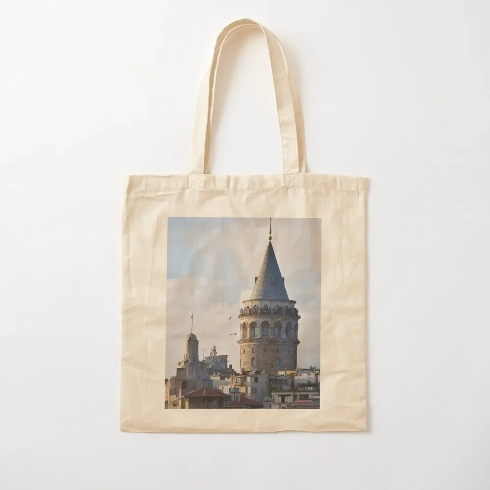 

Galata Tower, Istanbul Tote Bag Lady bag Eco bag women reusable shopping bags