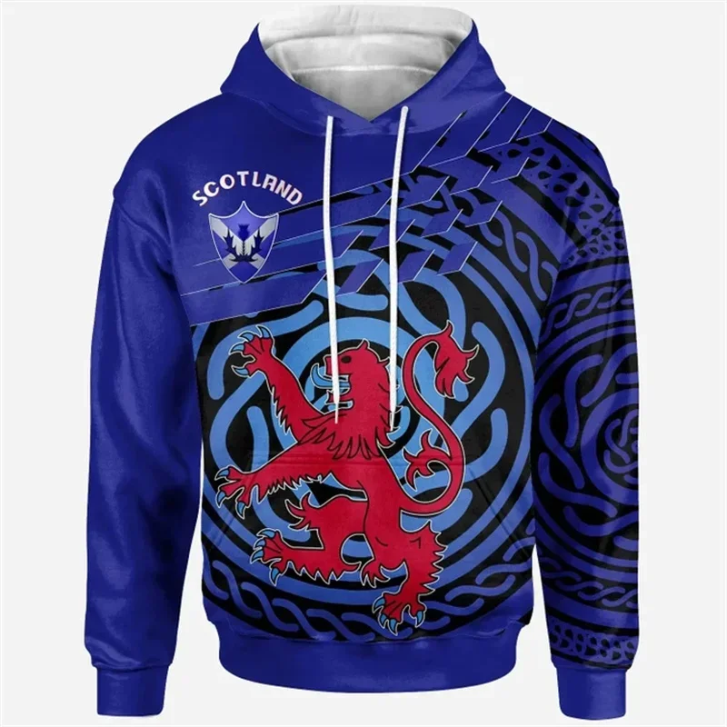 Scotland Hoodie Lion Coat Of Arms 3d Printed Adult Hoodie New In Hoodies & Sweatshirts For Men And Women Fashion Hooded Pullover