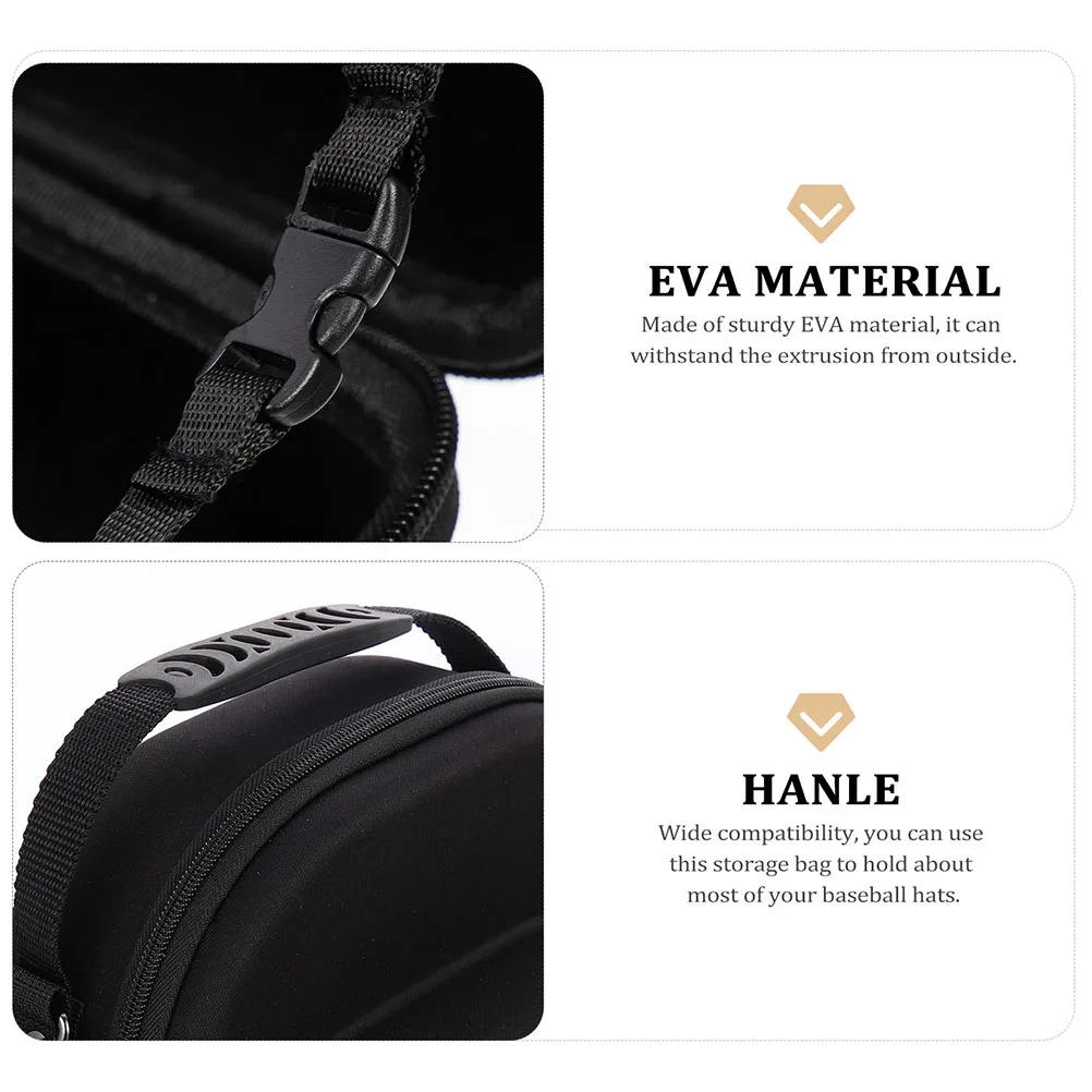 

2pcs Cap Storage ganizer Portable EVA Hat Travel Case for Men Caps Protection Stylish Baseball Hat Storage Gift