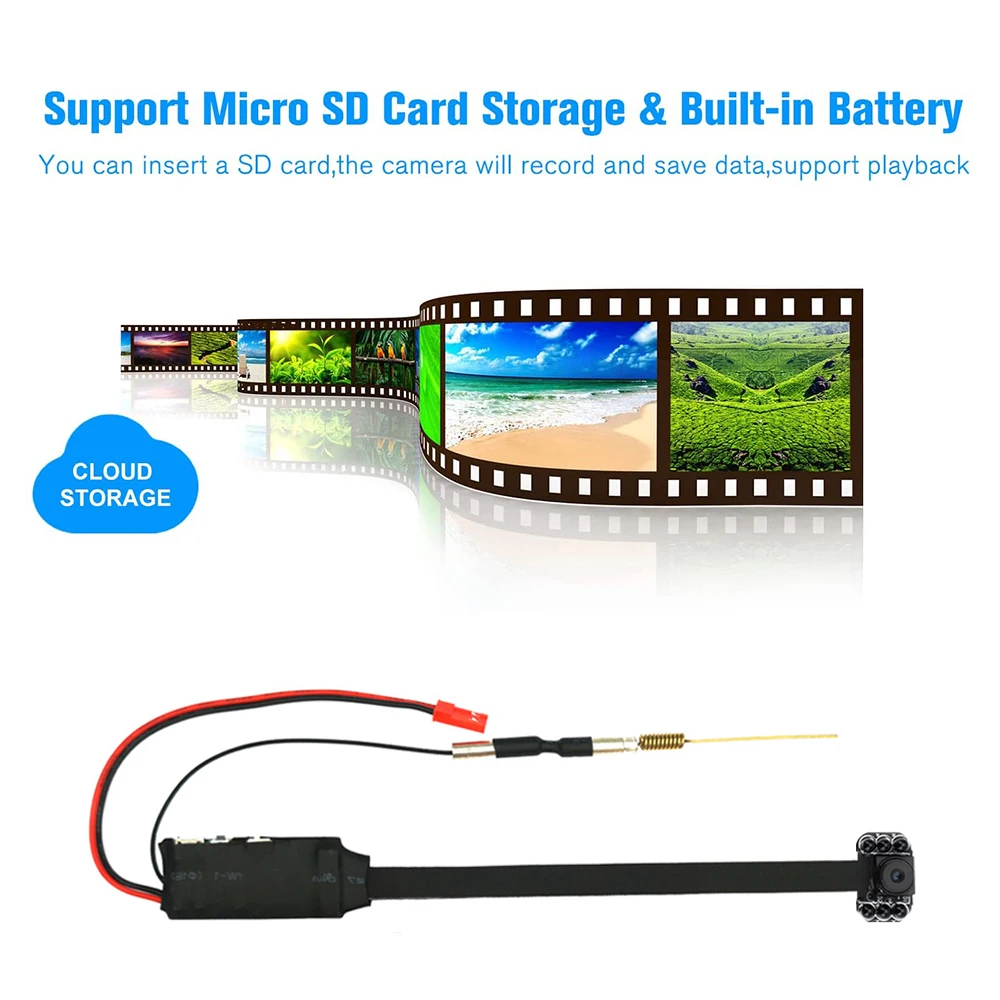 Mini WiFi Camera 4K 1080P HD Wireless Security Camera Security Protection Voice Video Surveillance Night Version Camcorder