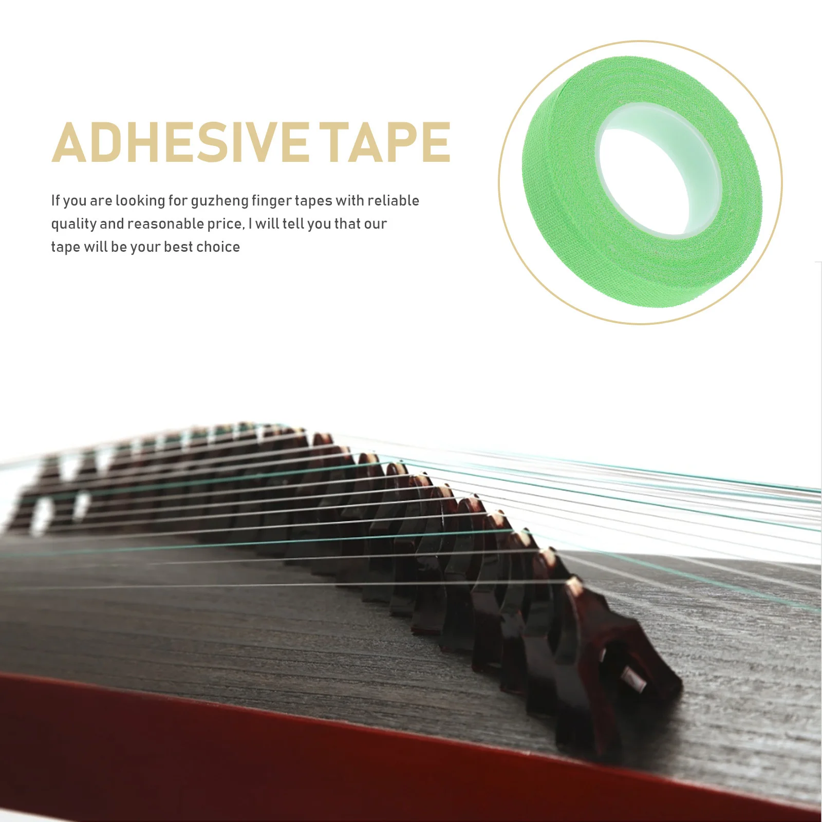 

5pcs Guzheng Finger Tapes Breathable Adhesive Protective For Pipa Performance Replacement Parts Music Supplies Instrument