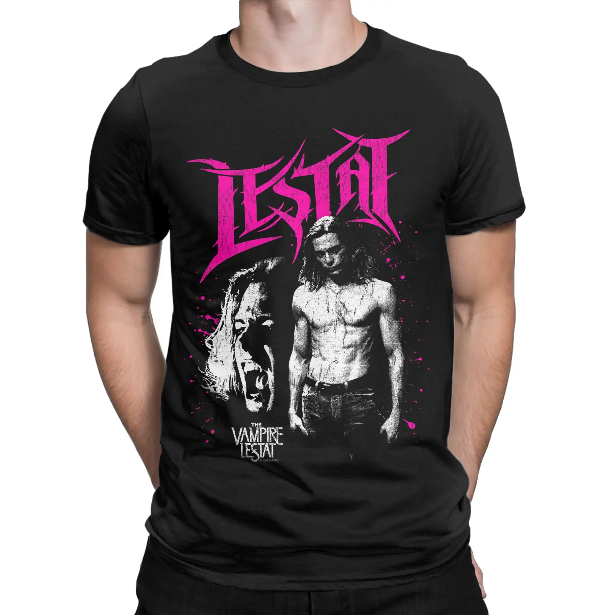 Men's The Vampire Lestat Lestat Homage T-Shirts  100 Cotton Tees Summer Aesthetic Short Sleeves T-Shirt O Neck Tshirt Plus Size