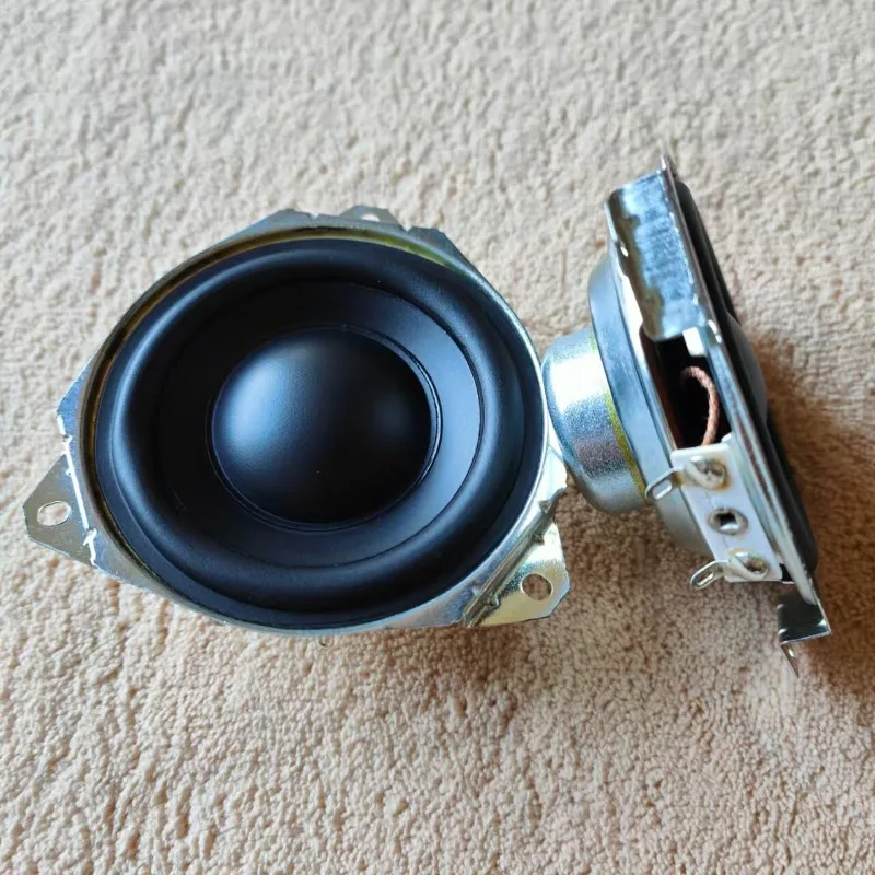 SOTAMIA 2PCS 3 Inch Bass Horn Speaker 12 Ohms 10 Watts PP Basin Rubber Edge High Power Large Voice Coil Hifi Speaker