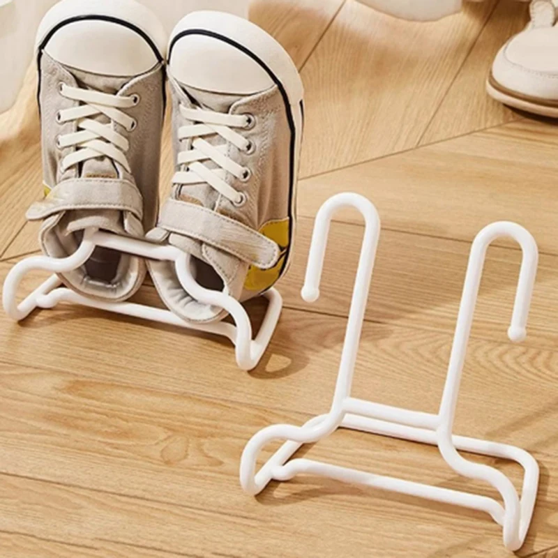 Zapatero multifunción para niños, estante colgante para secar zapatos, organizador de ahorro de espacio