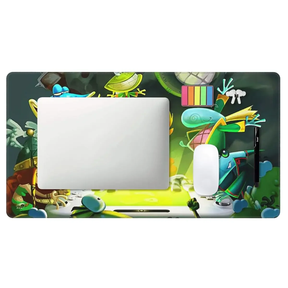Large Mouse Pad Cartoon Games Rayman Legends Gamer PC Laptop Mats Keyboard Carpet Computer Gaming Office Accessories Desk Mat