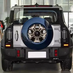 New！ Car Full Size Spare Tire Cover Fit for JETOUR Traveler T2 2023-2024 Modified 8AT Auto Rear Cover Shell Car Exterior Accesso