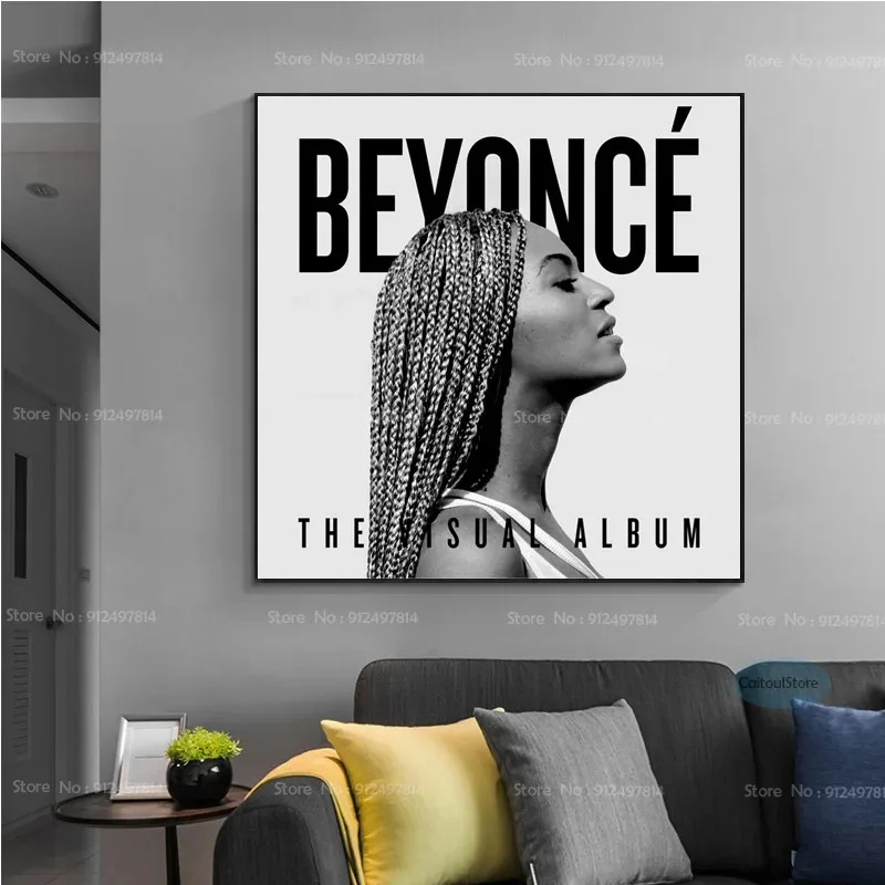 Beyoncé Lemonade Formation Beyonce Art Music Album Star Canvas Painting HD Prints Wall Picture Art Living Home Room Decor