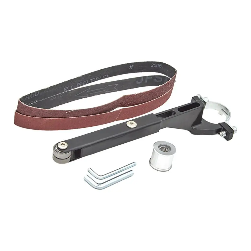 เครื่องบดมุมวงเล็บเจียรแบบพกพาทนทานน้ําหนักเบา 1 ประแจปลายเปิด Universal เครื่องขัดเข็มขัดโลหะสําหรับร่องเจียร
