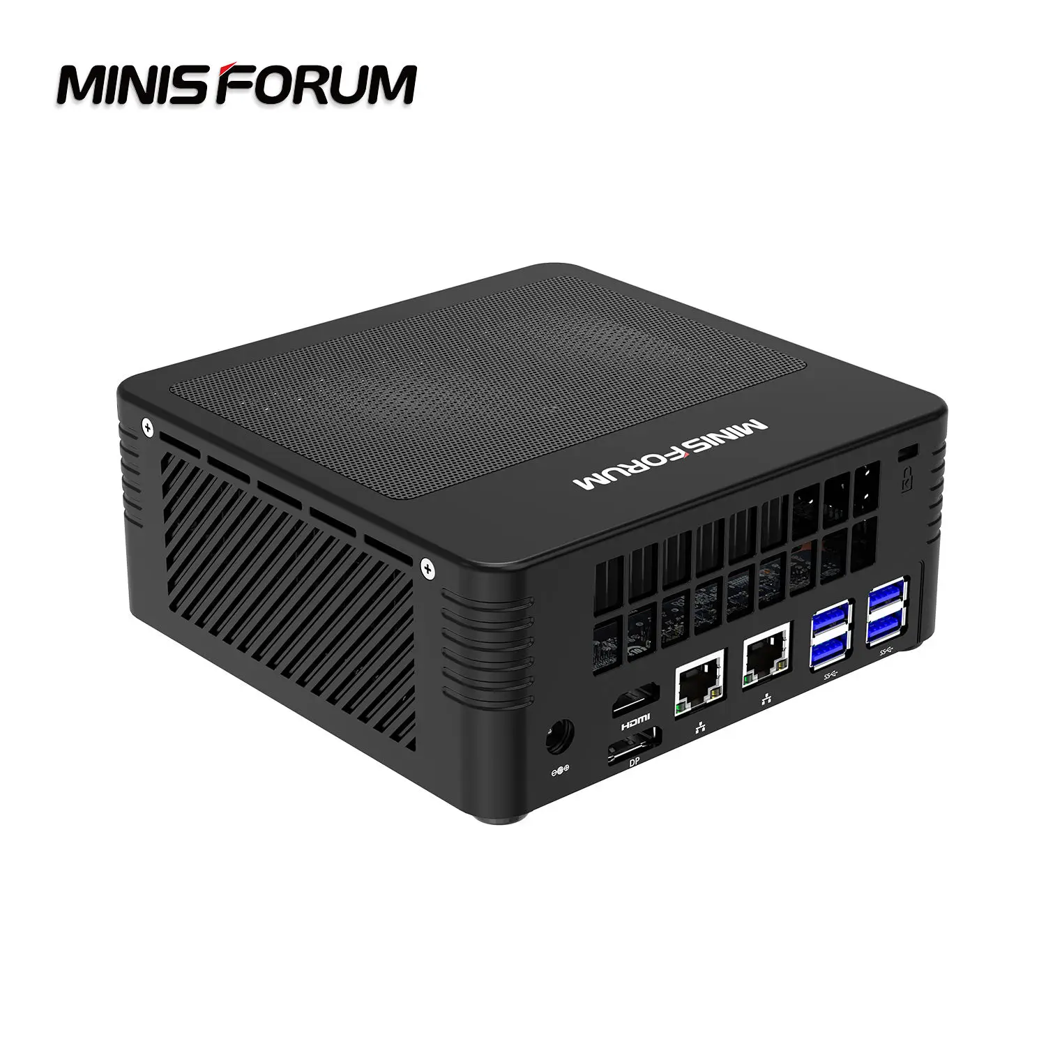 Minisforum-Mini PC X500-5700G AMD Ryzen 7, 5700G, ocho núcleos, Windows 11, DDR4, 32G, 512G, SSD, gran capacidad, HDMI, para juegos