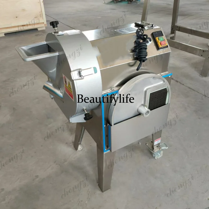 

Hot Sale Commercial Electric Food Chopper Vegetable Cutter For Fruits Vegetables Nut And Potato Dicing Machine