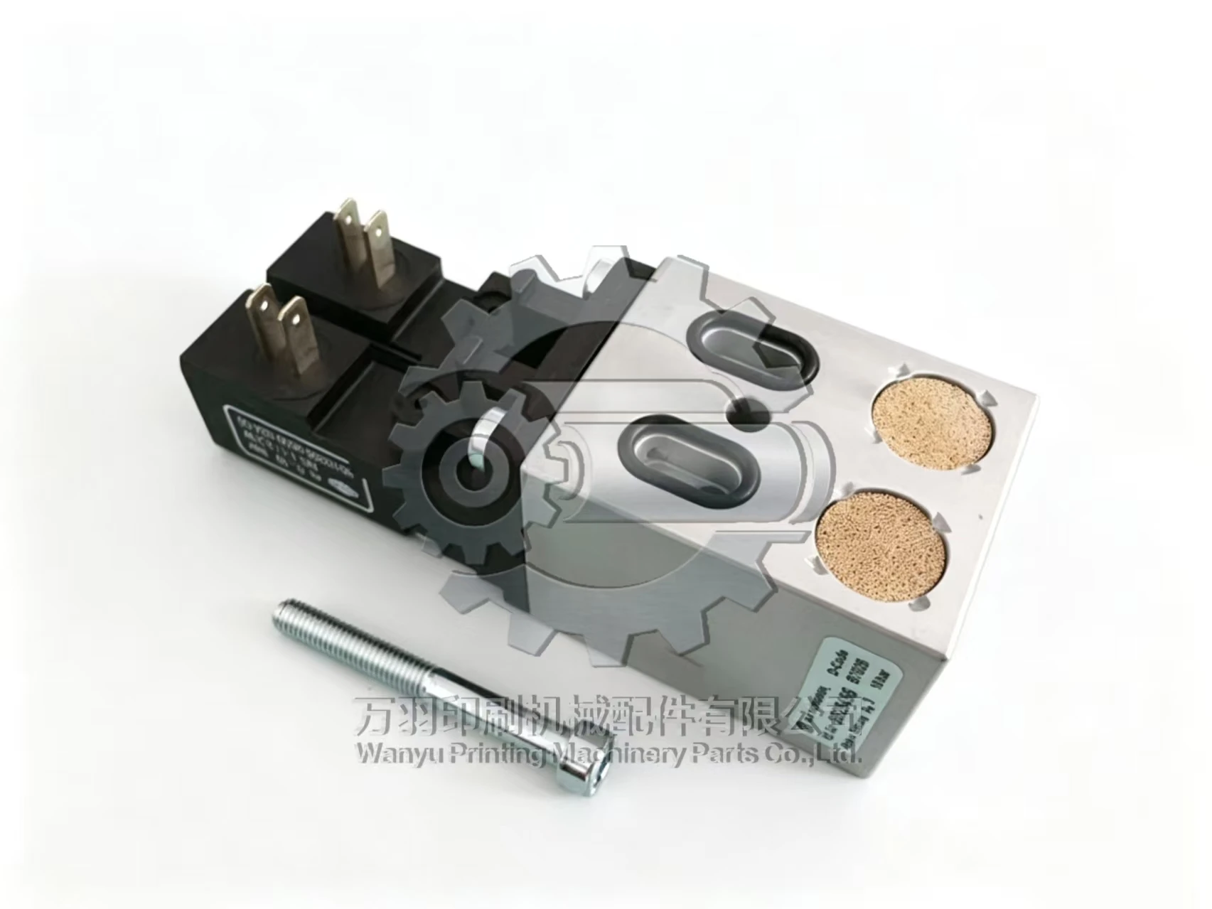 Roland 700 Solenoid Valve, Double Head Solenoid Valve Cylinder Impression Valve for Offset Printing Machine 2