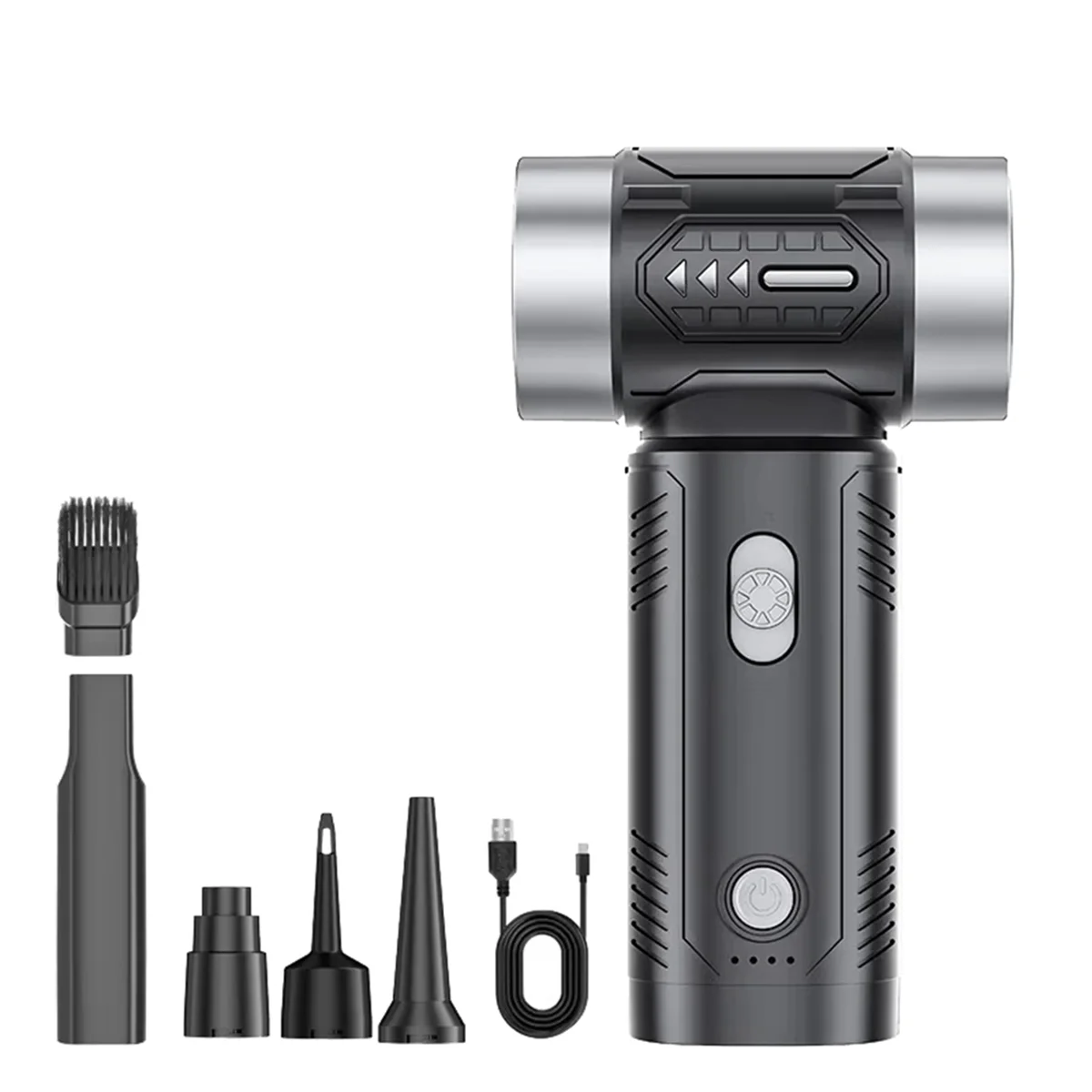 

2 in 1 Handheld Turbo Jet Fan Electric Air Blower Car Vacuum Cleaner Compressed Air Duster Speed 52M/S Turbo Jet Fan