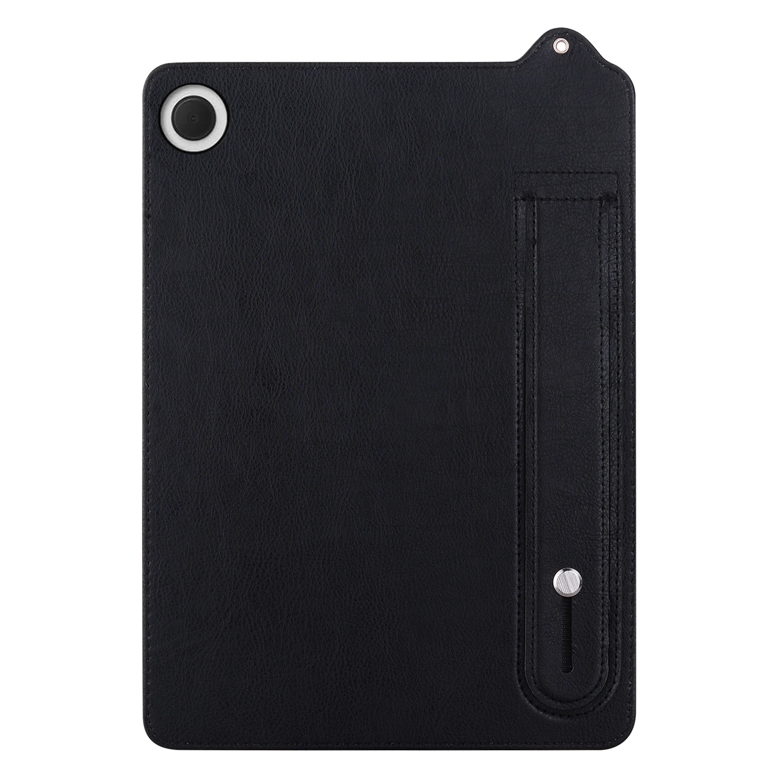 Custodia protettiva per computer in TPU + pelle per Samsung Galaxy Tab A9 WiFi 8.7 "supporto per cinturino da polso antiurto Custodia protettiva per tablet