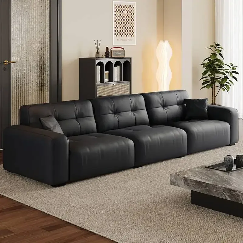 Electric Armrest Black Sofas Filler Back Support Designer Floor Lounges Sofas Salon Recliner Divano 2 Posti Unique Furniture