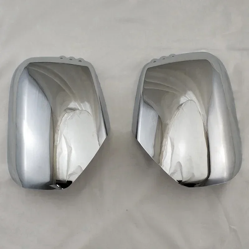 Car Door Rearview Mirror Cover Paste Type Door wing mirror Cap For Mitsubishi Triton L200 2005-2014 Pajero Sport 2011