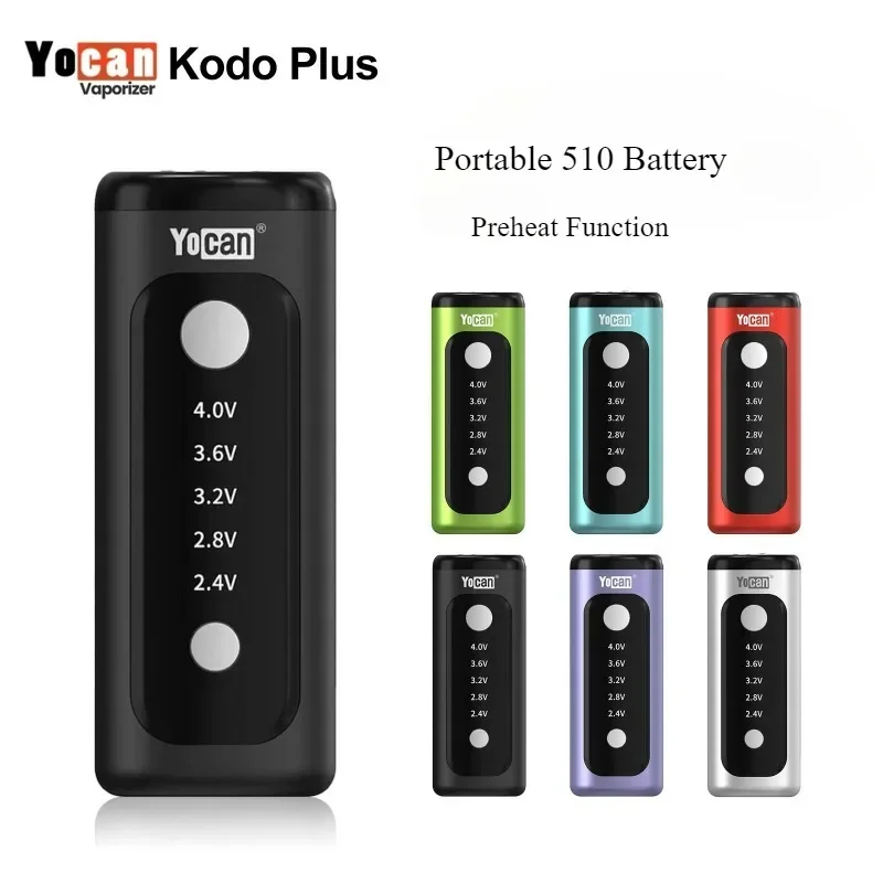 Yocan Kodo Plus 510 Vape 900mah Type-C vape accessory for vape kits - gallery image 2