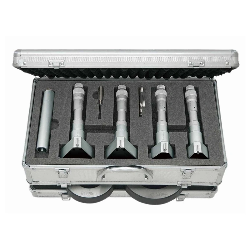 Three-points inside micrometers set 6-12mm,12-20mm,20-50mm,50-100mm