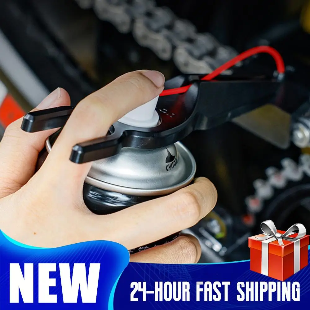 

1-10PCS Motorcycle Chain Lube Applicator Mess-Free Chain Wax Chain Cleaner Attachment Motorcycle Bike Chain Oiler Spray Gear