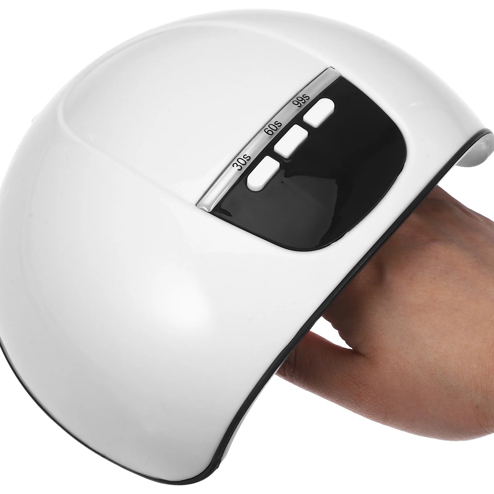 Lampada per unghie gel 36W 12 LED Lampada per manicure portatile con schermo LED ricaricabile USB per uso domestico e professionale