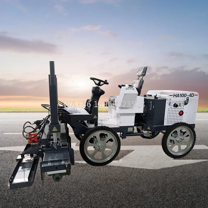 HA100-4D per impieghi gravosi 30-400 mm. Schermo in cemento per attrezzature per la costruzione di strade di livellamento stradale