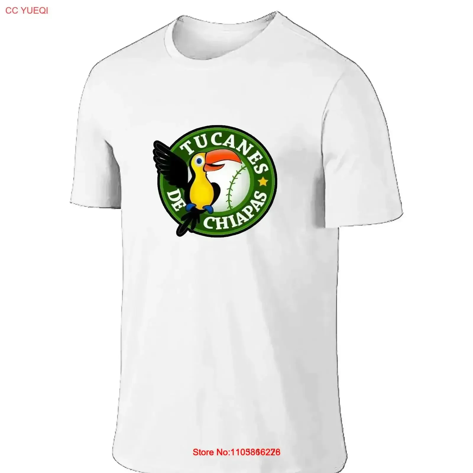 Camiseta de béisbol Tucanes de Chiapas para hombre, cuello redondo, 100% algodón, estilo vintage lavado, gráfico streetwear, transpirable, suave, informal.