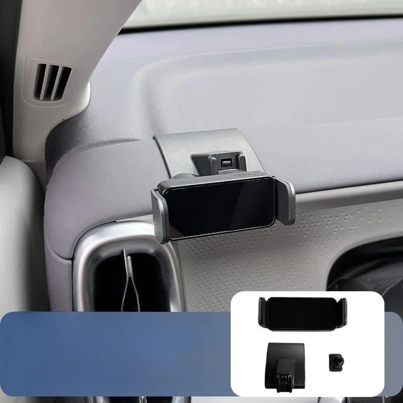 Phone Holder Navigation Stand Bracket for Leapmotor B01 Car Interior Modification Accessories