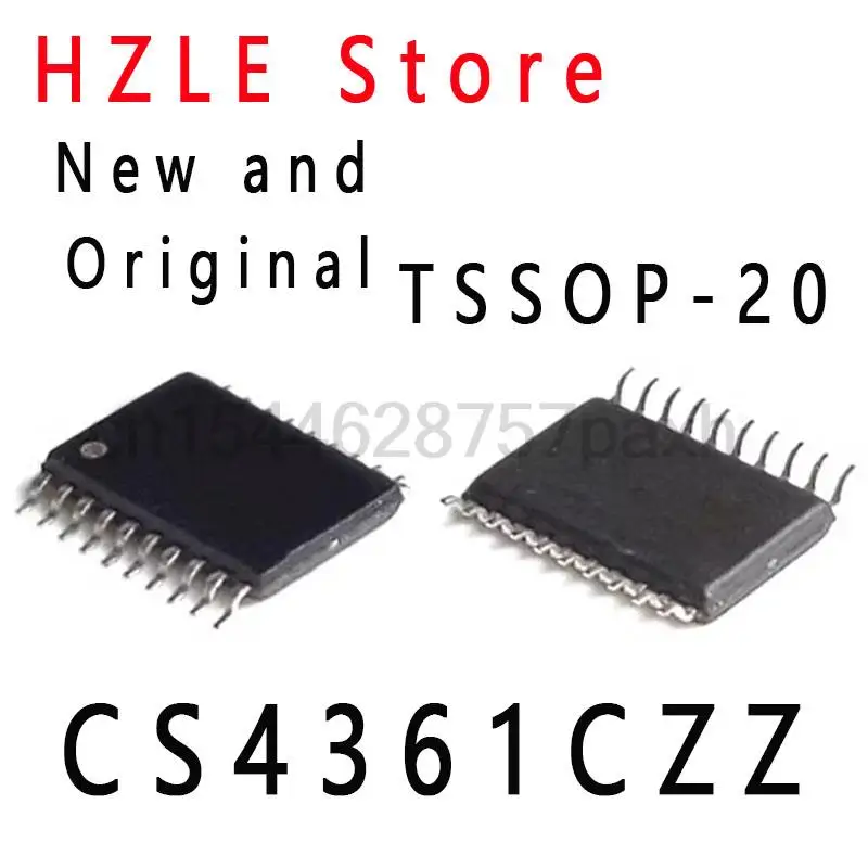 10PCS New and Original CS4361 CS4361-CZZ  TSSOP-20 RONNY IC CS4361CZZ